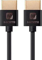 Monoprice 113574 High Speed HDMI Cable 6in - 4K HDR Ultra Slim