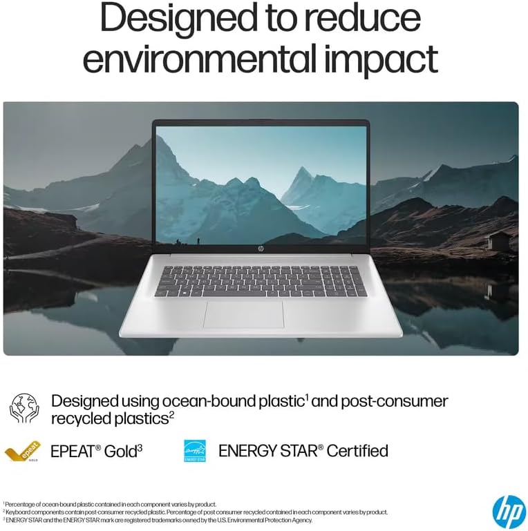 HP 2025 Flagship 17 Ryzen 5 Laptop - 1.5TB Storage