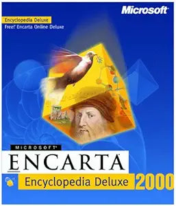 Microsoft 450-00138 Encarta Encyclopedia Deluxe 2000 OLD