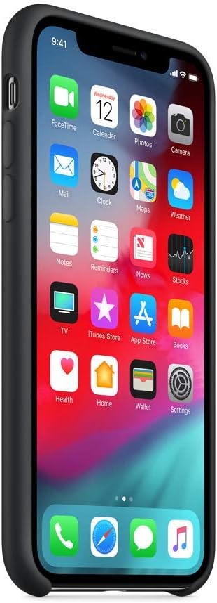 Apple iPhone X Black Silicone Protective Case
