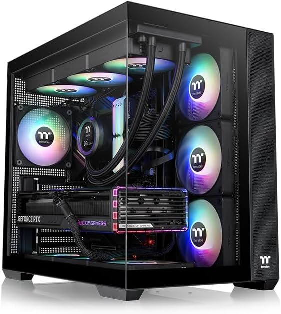Thermaltake CA-1Z2-00M1WN-00 View 380 TG ARGB ATX Case