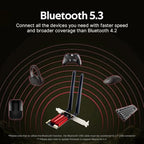 Dohaeris AX210 Wi-Fi 6E Tri-Band PCIe Wireless Card