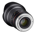 Rokinon RK20M-C 20mm f/1.8 Wide Angle Lens Canon EF