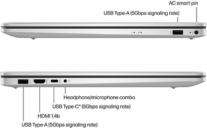 HP Laptop 17 inch AMD Ryzen 5 1TB SSD (2024)