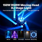 SaundBlokz 5-in-1 RGBW Bee Eye Moving Head DJ Light
