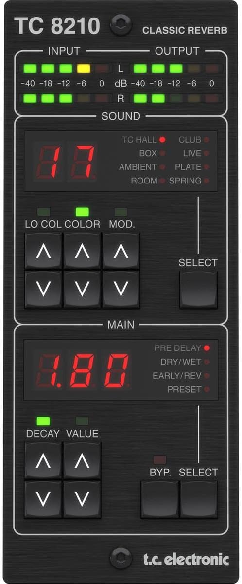 TC Electronic TC8210-DT Classic Mixing Reverb Plugin