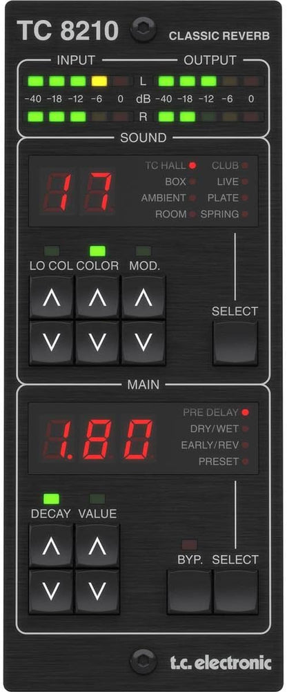 TC Electronic TC8210-DT Classic Mixing Reverb Plugin