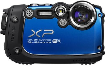 Fujifilm FinePix XP200 Blue Waterproof Digital Camera