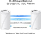 TP-Link Deco BE75(2-Pack) Tri-Band WiFi 7 Whole Home Mesh System