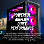 Empowered PC Stratos Micro RTX 5090 Ryzen 7 9800X3D Gaming Desktop