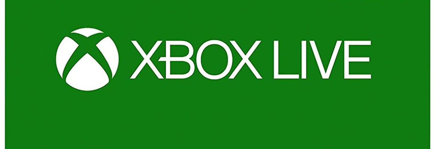 Microsoft 52K-00153 Xbox Live 3 Month Gold Physical Card