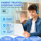 Wensdo HY857C USB-C On-Ear Classroom Headphones, 20-Pack