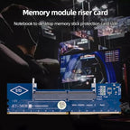 Generic SO-DIMM to Desktop DIMM Memory Adapter Card