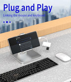 HOYULLI 3-in-1 USB-C Card Reader and USB-A OTG Adapter