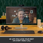 Logitech 960-001419 Brio PRO X 4K Webcam