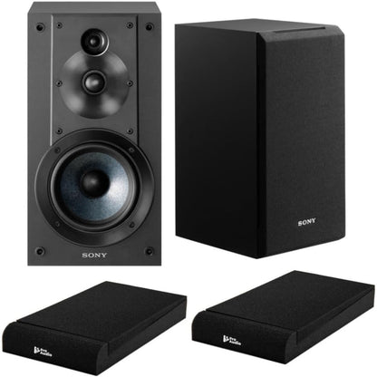 Sony SSCS5_K3 Bookshelf Speaker System with Isolation Pads