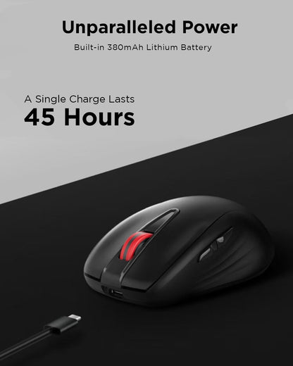 Lenovo 4Y51N41592 USB-C Rechargeable Silent Wireless Mouse