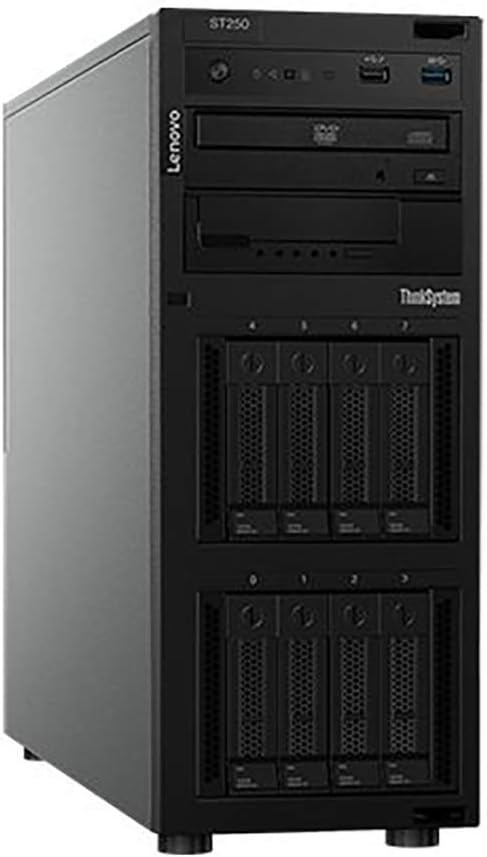 Lenovo ST2508 ThinkSystem Tower Server Xeon 64GB 16TB JBOD