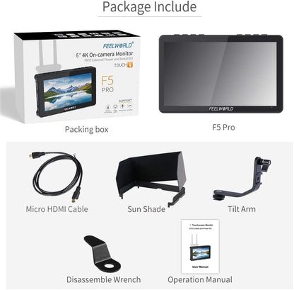 FEELWORLD SA-FW759 F5 Pro V4 Camera Field Monitor