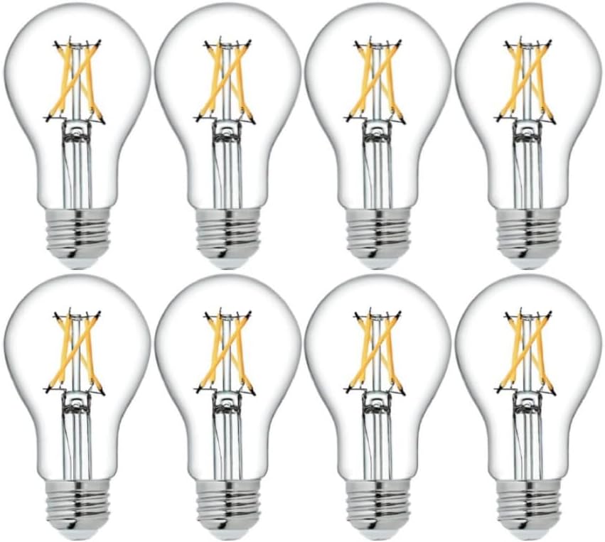 GE 93121729 8-Pack Dimmable Soft White LED Bulbs