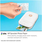 HP Sprocket 2-in-1 Portable Photo Printer Camera