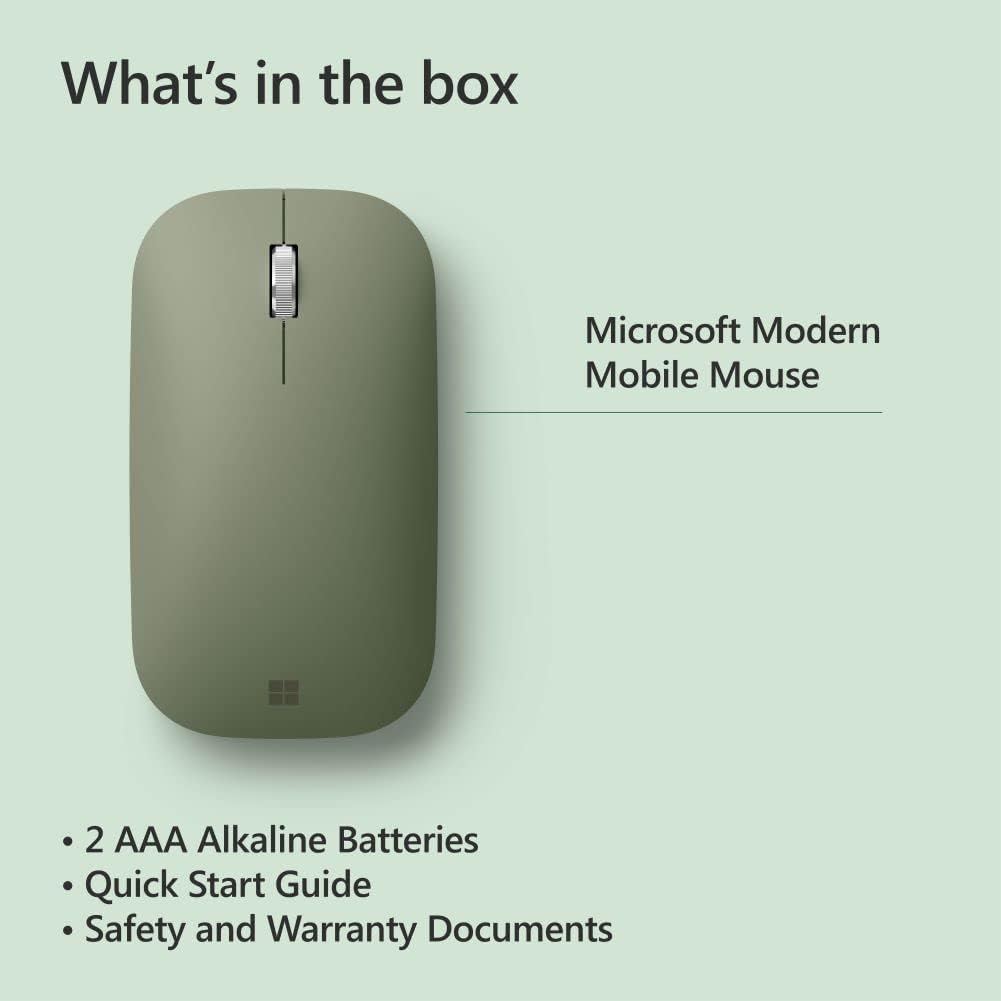 Microsoft KTF-00085 Wireless Bluetooth Forest Mouse