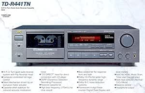 JVC TD-R441 Dolby HX Pro Auto Reverse Cassette Deck — main product image