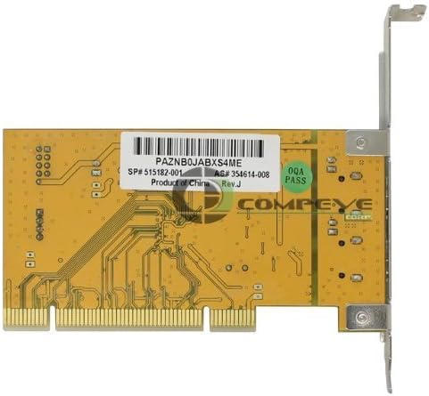 HP 354614-008 Dual FireWire 1394 PCIe Card