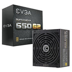 EVGA 220-G2-0650-Y1 SuperNOVA 650W 80+ Gold Power Supply