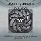 Thermaltake TOUGHAIR 110 CPU Cooler Quiet Fan