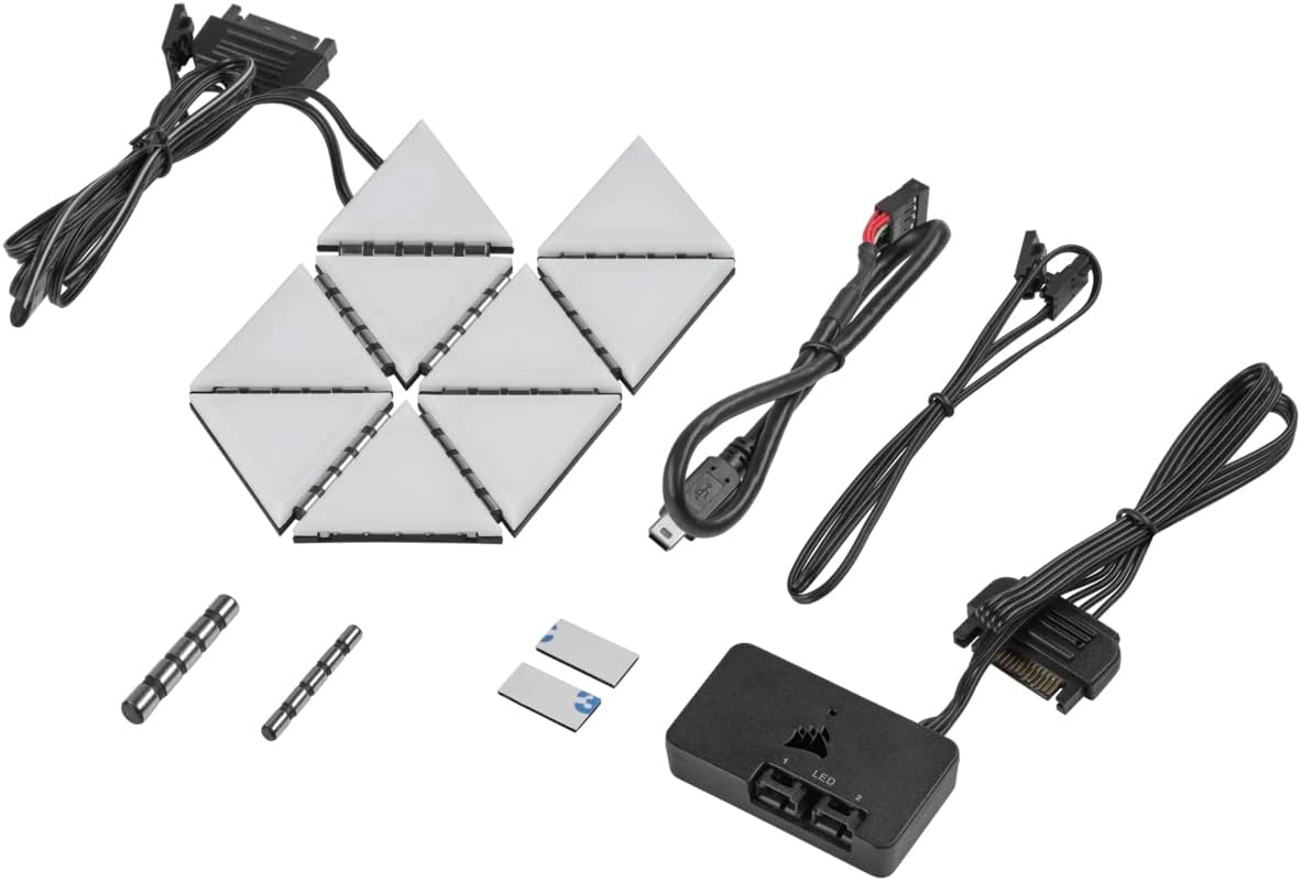 Corsair CL-9011114-WW iCUE LC100 RGB Case Accent Lighting Kit