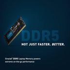 Crucial MYL-br713 16GB DDR5 4800MHz CL40 Laptop Memory