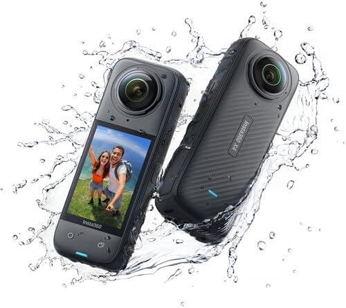 Insta360 CINSABMA X4 Waterproof 8K 360 Action Camera Kit