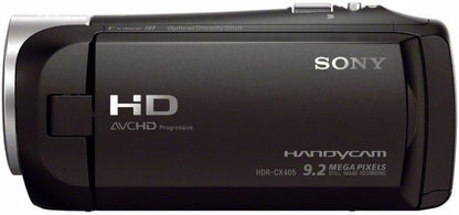 Sony HDRCX405/K3 HD Camcorder Bundle 64GB Tripod