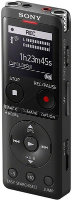 Sony ICDUX570B.CE7 - Digital Voice Recorder, 4GB, USB - Black