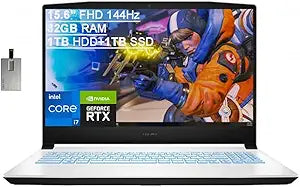 MSI Sword Gaming Laptop 15.6" i7 RTX 3050 Ti