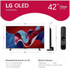 LG OLED42C4PUA: 42-Inch 4K OLED evo Smart TV (2024)