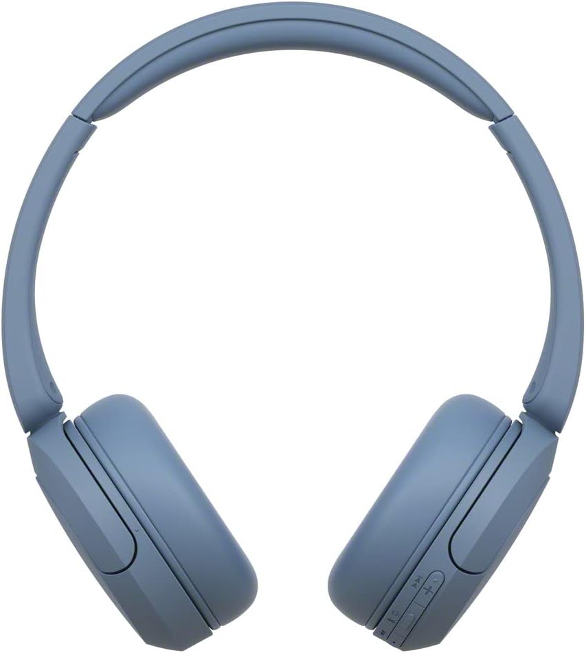 Sony WHCH520/L Blue Wireless On-Ear Bluetooth Headphones