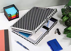 Vaultz VZ03713 Locking Storage Clipboard Polka Dot