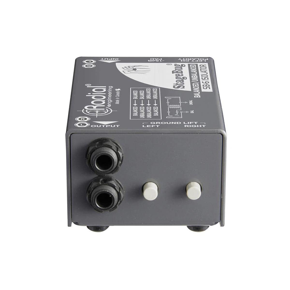 Radial Engineering SB-6 StageBug SB-6 Isolator DI