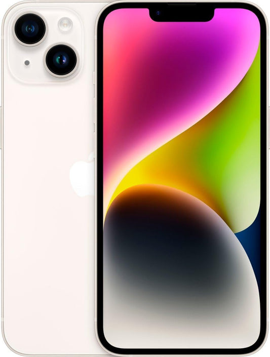 Apple iPhone 14 Plus 256GB Starlight (Boost Mobile Renewed)