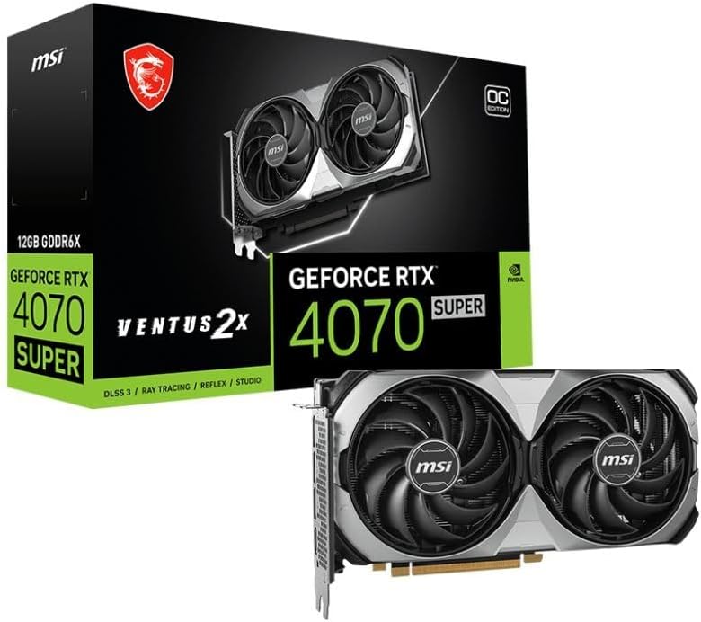 MSI V513-641R RTX 4070 Super 12G Ventus OC Graphics Card — main product image