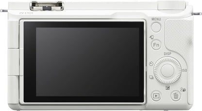 Sony ZVE10M2W Alpha ZV-E10 II Vlogging Camera Bundle