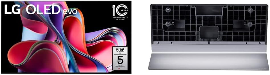 LG G3 Series 55-Inch OLED evo 4K Smart TV 2023 with Stand