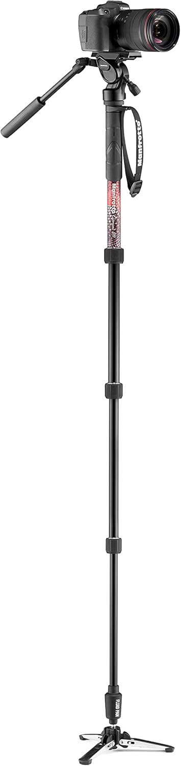 Manfrotto MVMELMIIA4LIVE Element MII Video Monopod Kit