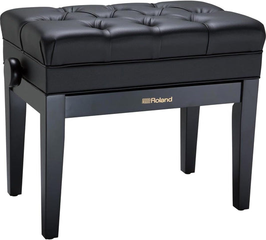 Roland RPB-500BK Piano Bench with Storage - Satin Black