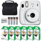 Fujifilm Instax Mini 11 Instant Camera Bundle - Ice White