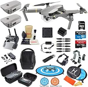 DJI Mavic PRO Platinum Fly More Combo Drone Kit