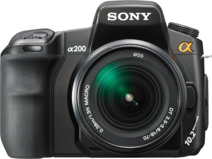 Sony B00125MHVM Alpha A200K DSLR Camera 18-70mm Lens