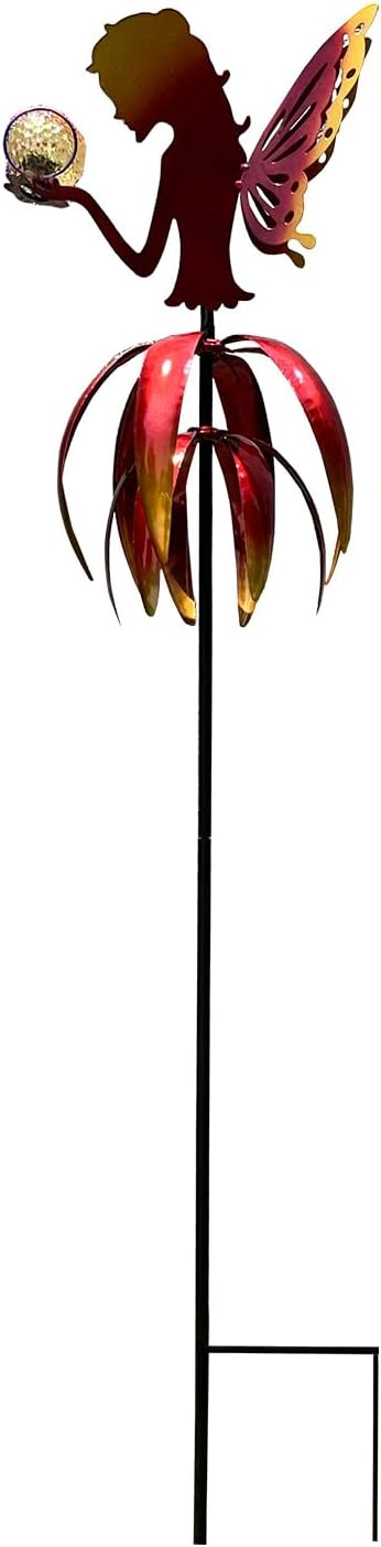 AOC FZ0000R 55-Inch Solar LED Fairy Wind Spinner